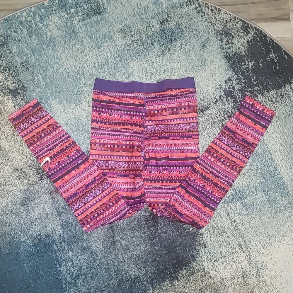 Nike Pro Dri-Fit Stay Warm  Multi-Color Leggings - M / Medium - Picture 3 of 7